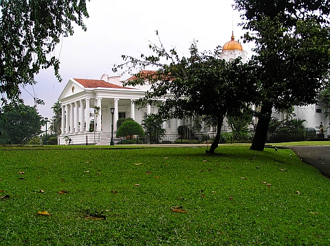 Der Präsidentenpalast in Bogor