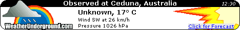 Click for Ceduna Forecast