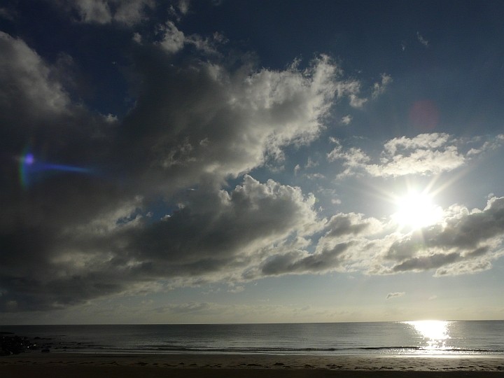 19.11.2009, 06:41 Ortszeit, Four Mile Beach in Port Douglas