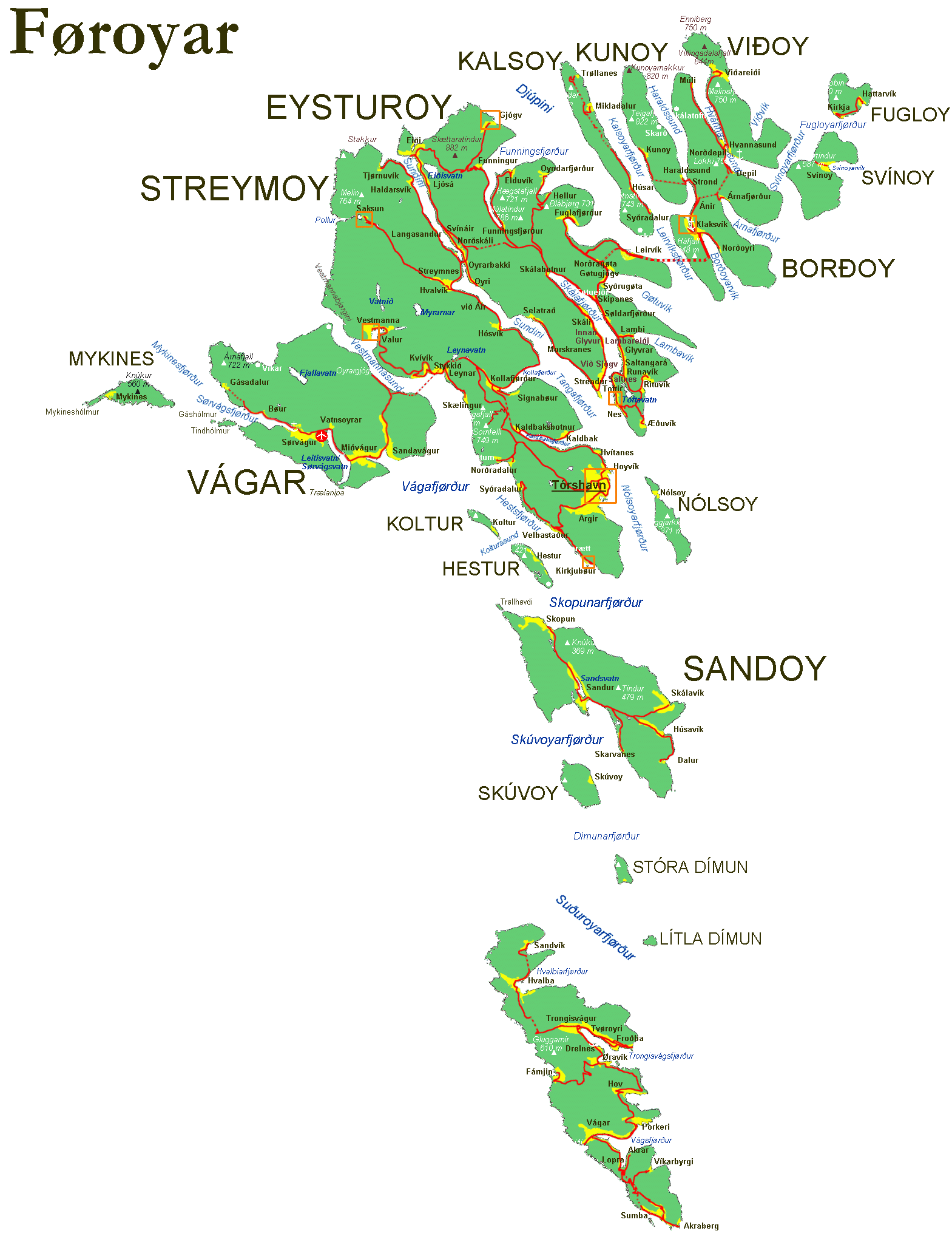 Exkursionsziele